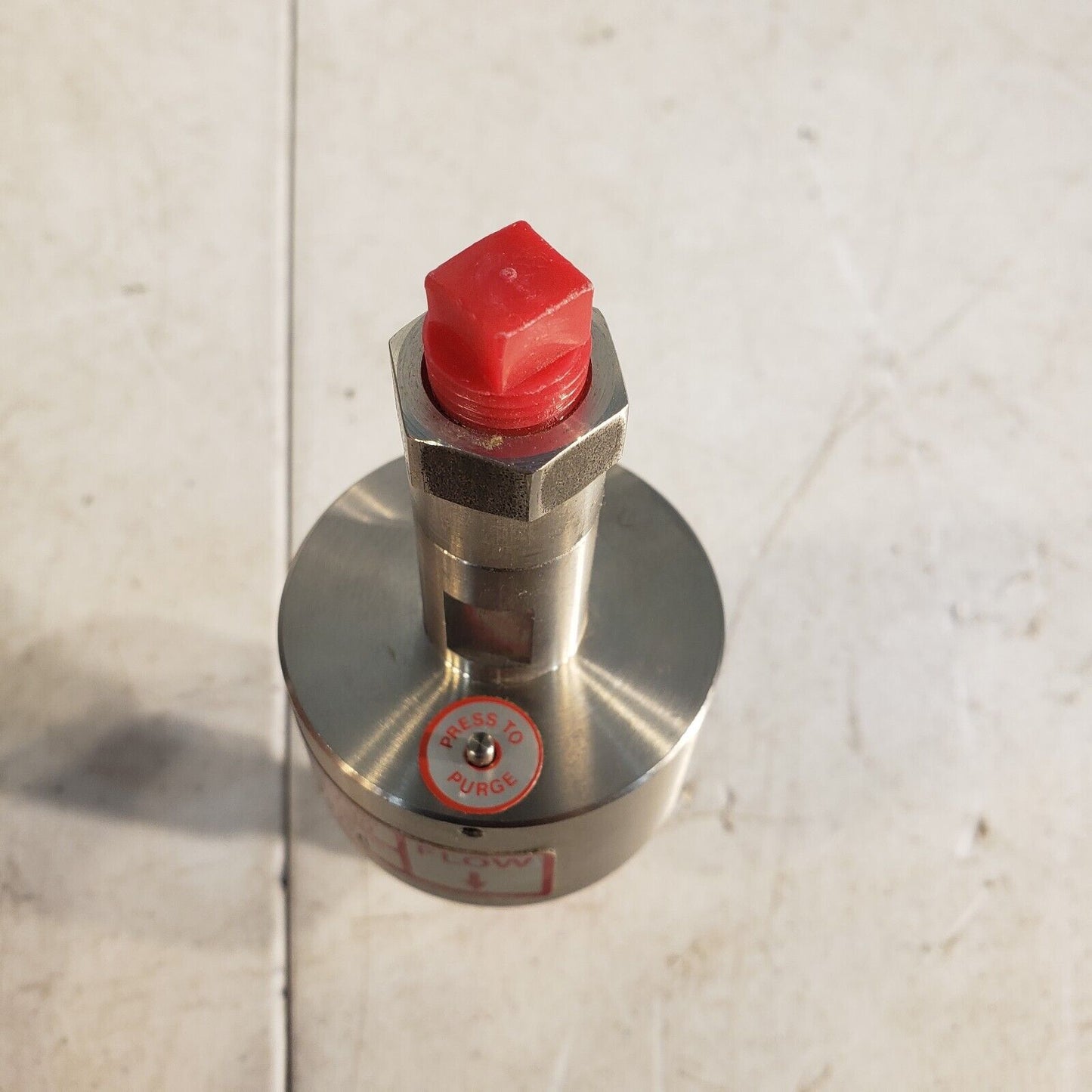 Veeco INC. PV-10 Flow Sensor Piezo High Vacuum Stainless Steel
