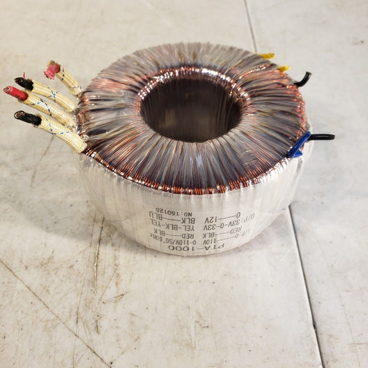 PTA-1000 Copper Transformer 150125 110V Input 33V 110V 12V Output