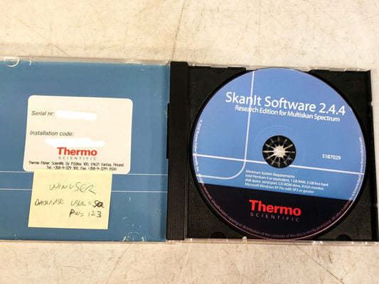 Thermo Scientific Skanlt Software For Multiskan Spectrum User Manual 2.4.4