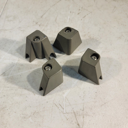4x Test Equipment Feet HP Hewlett Packard Agilent T15 Screws