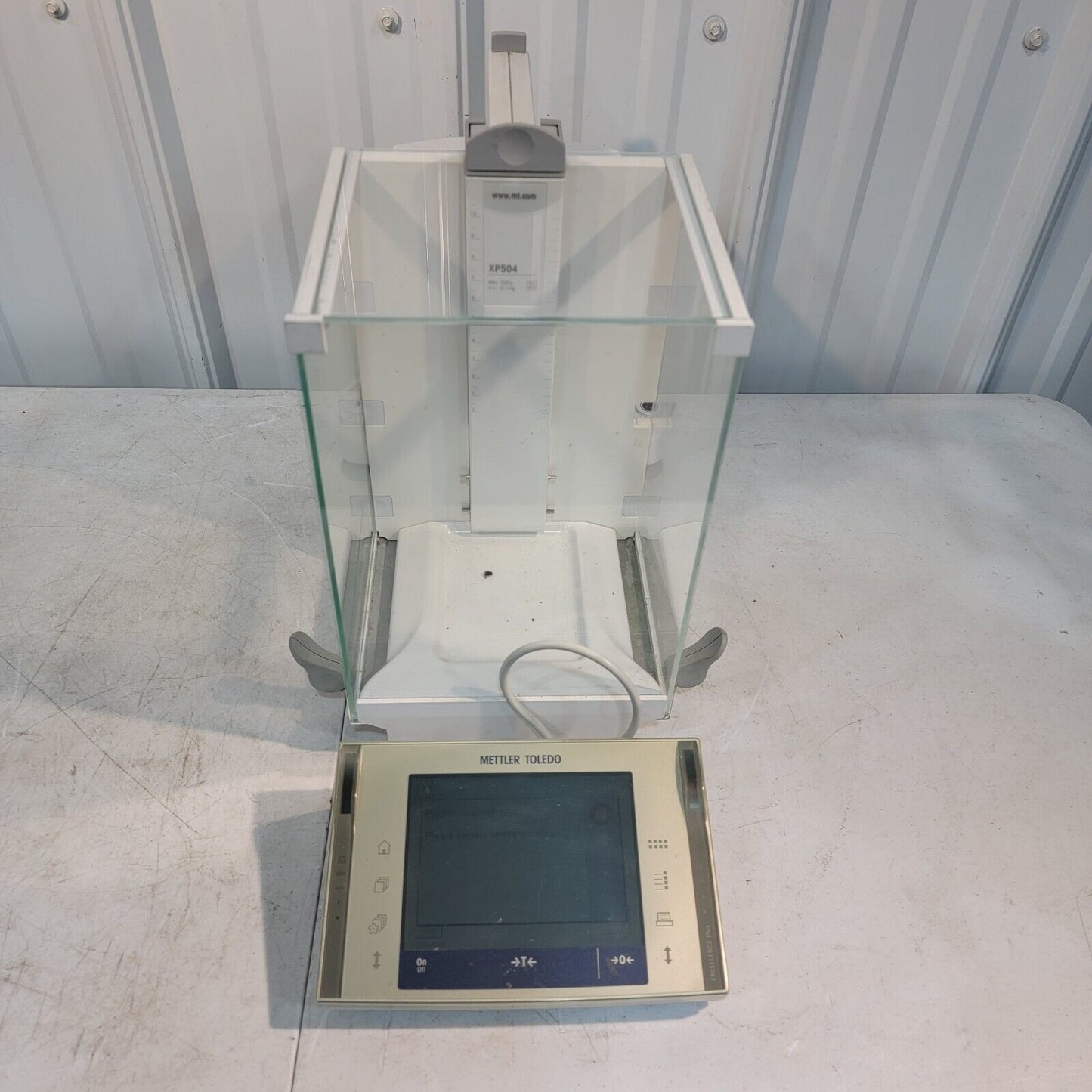 *HAS ERROR* Mettler Toledo XP504 Analytical Balance 520g x 0.1 mg