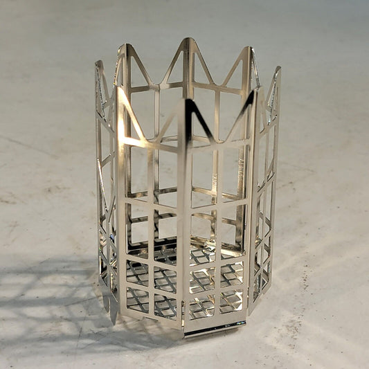 Mettler Toledo Weigh Pan Octagon Cage Mount Holder Stainless SmartGrid Pan