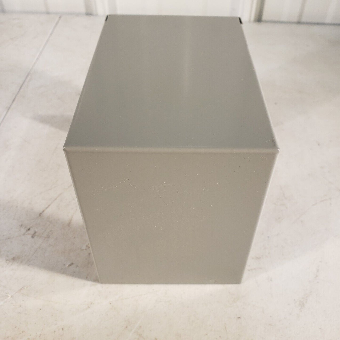Steel Project Box 6" x 5" x 4" w/ Two Side Plates 6" x 5" and Plate Screws