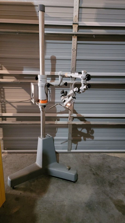 Carl ZEISS OpMi-1 Stereo Zoom Microscope F=170 12,5x/18B Eyepiece 12.5x w/ Boom