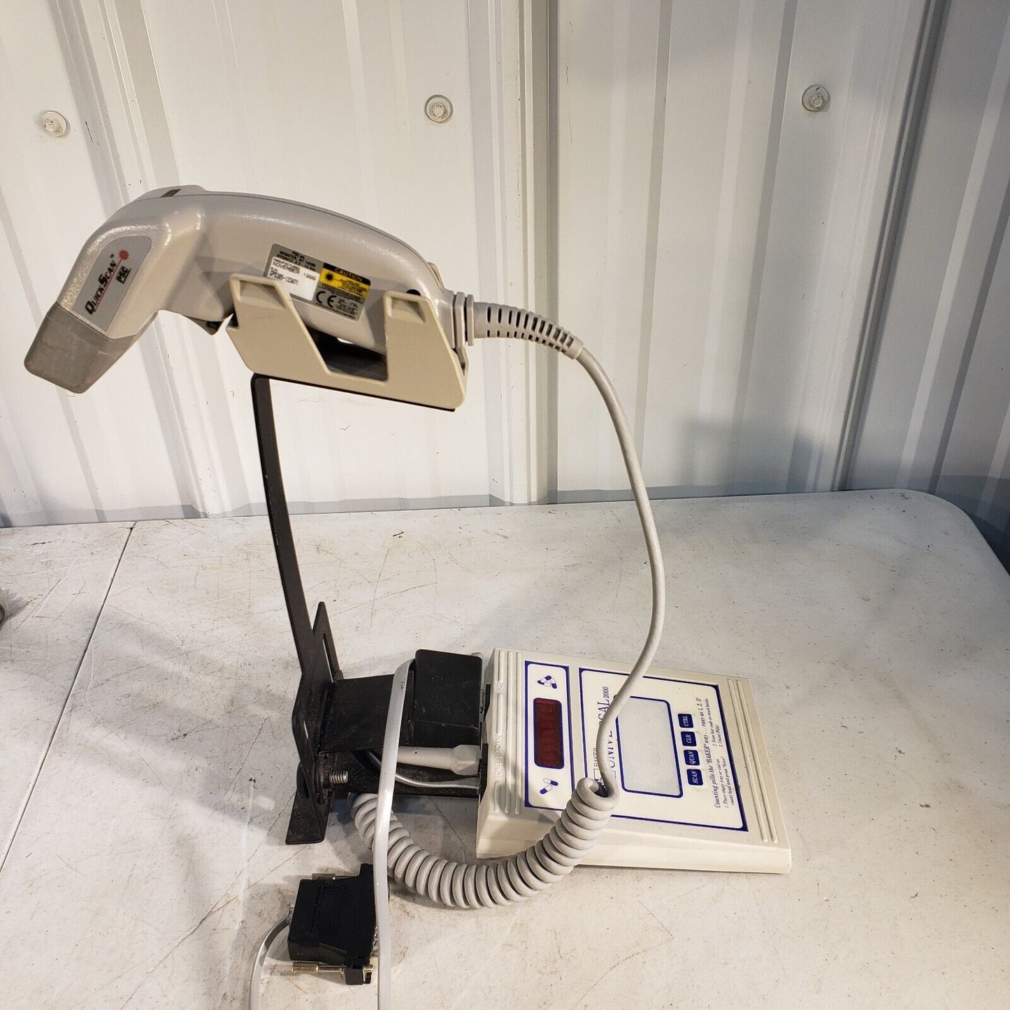 McKesson Baker Universal 2000 Scanner And Operating Manual SCALE NOT INCLUDED