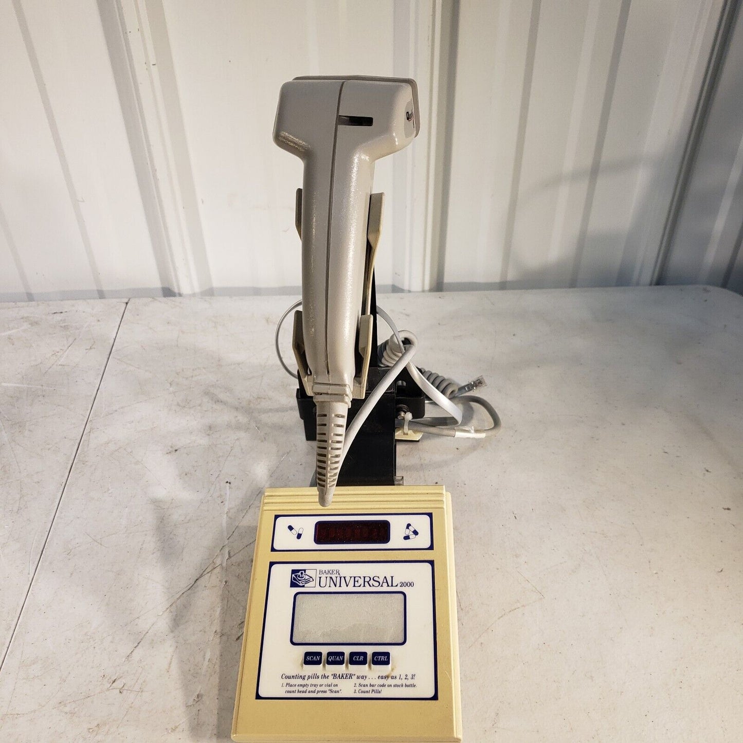 McKesson Baker Universal 2000 Scanner And Operating Manual. SCALE NOT INCLUDED
