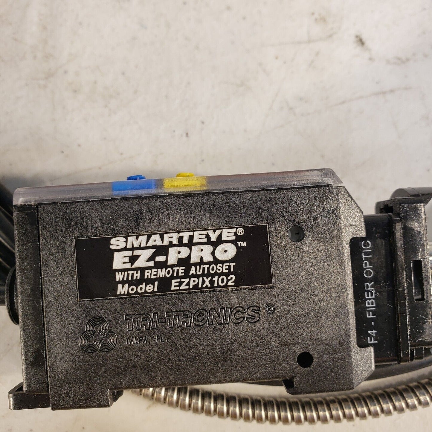 Tri-Tronics Smarteye EZ-PRO w/ Remote Autoset Model EZPIX02 Photoelectric Sensor
