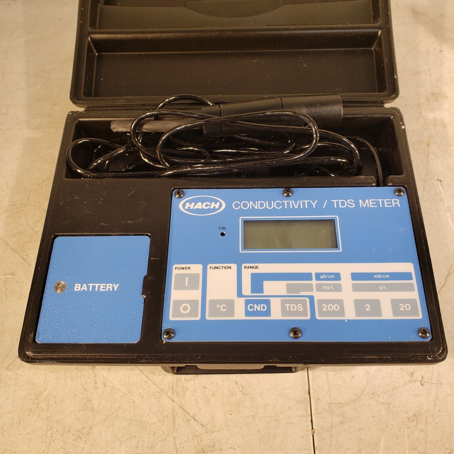 Hach 44600-00 Conductivity / TDS  Portable Meter Test Equipment