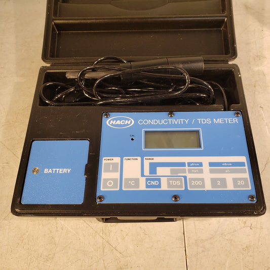 Hach 44600-00 Conductivity / TDS  Portable Meter Test Equipment