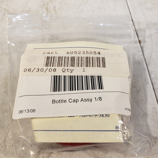 Chrom Tech Upchurch A-620 Molded Bottle Cap Assembly 1/8 Teflon Plug