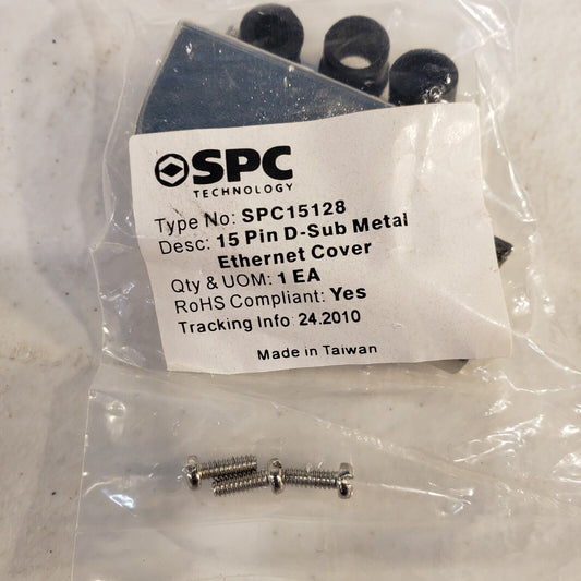 MULTICOMP SPC15128 D Sub Backshell, DA, 90°, Zinc Alloy Body 15 Pin Ethernet