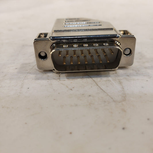 45⁰ 15-Pin Male Connector DB-15 DA-15 D-Sub 45 Degree DB15 DA15 Right Angle