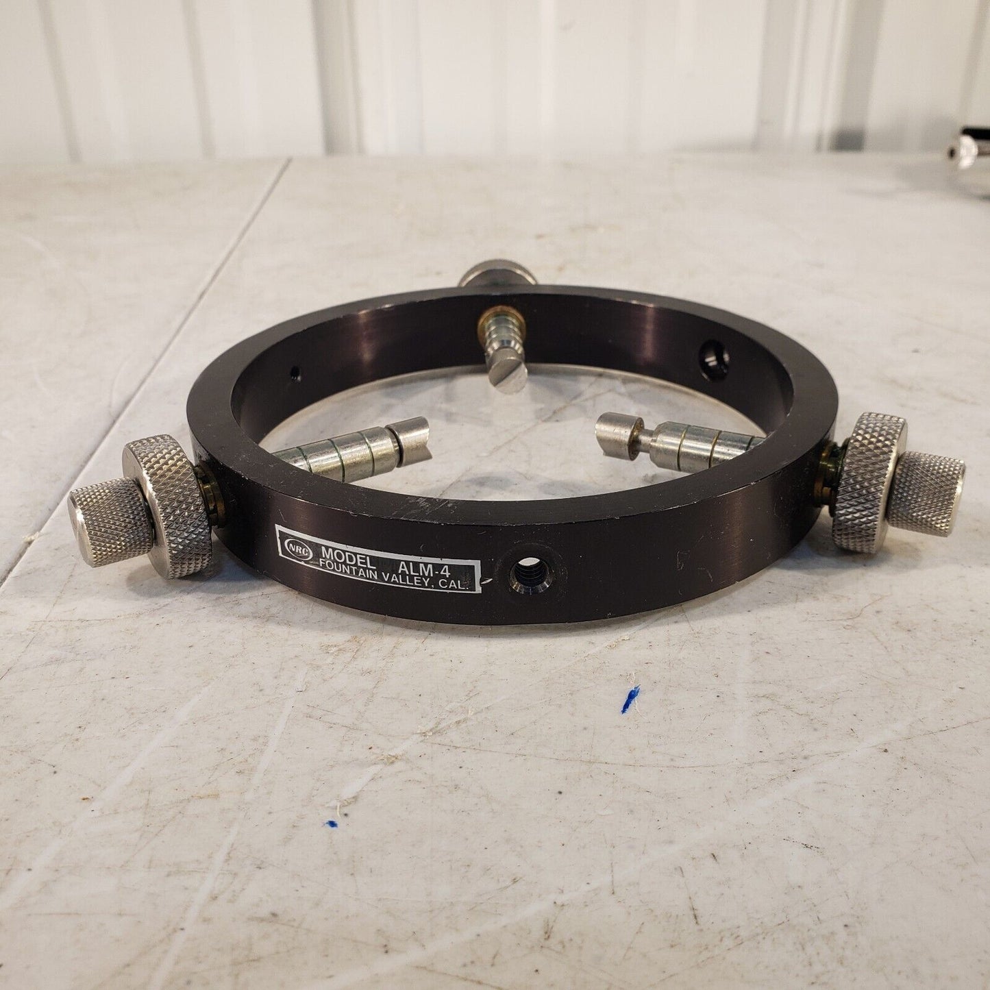 NRC Newport Model ALM-4 Adjustable Lens Mount - 4" Aluminum