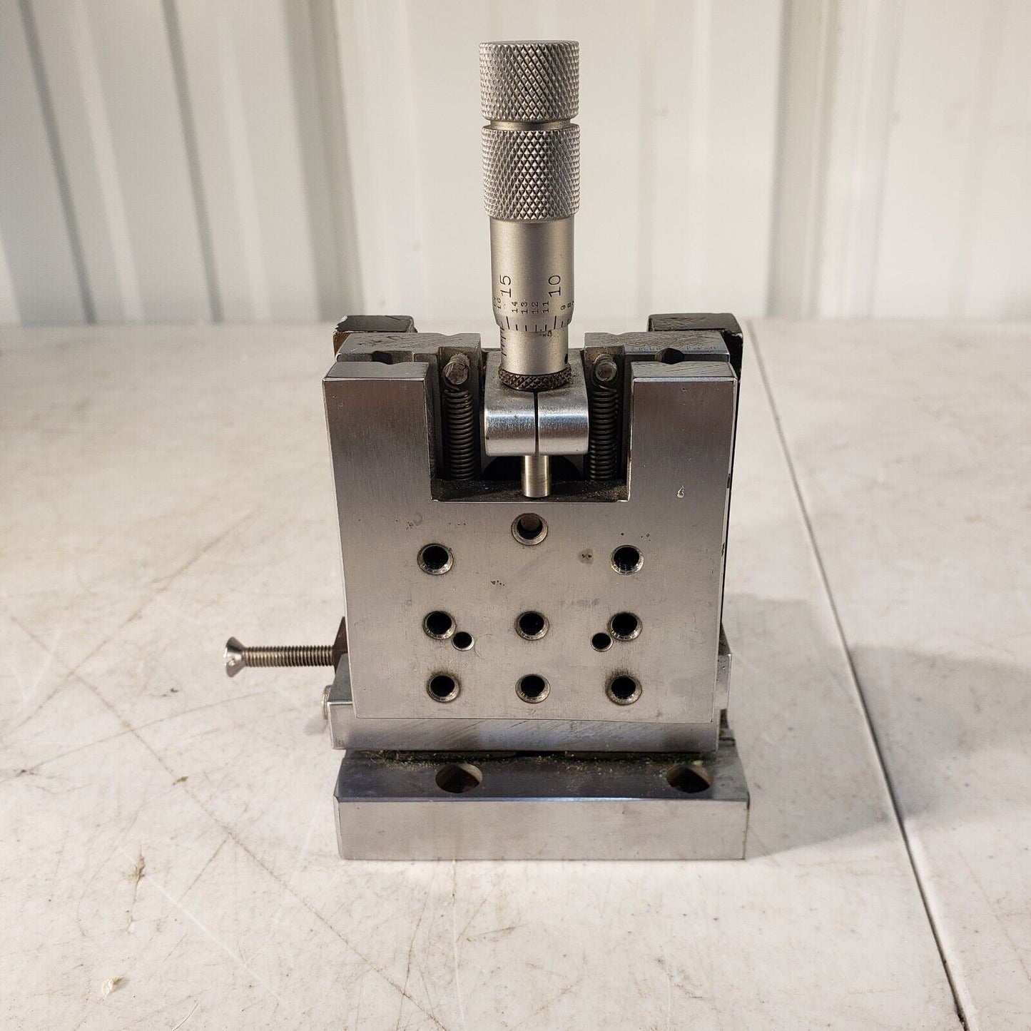 Kulicke & Soffa Micropositioner XYZ 3-Axis Micrometer Translation Stage Optics