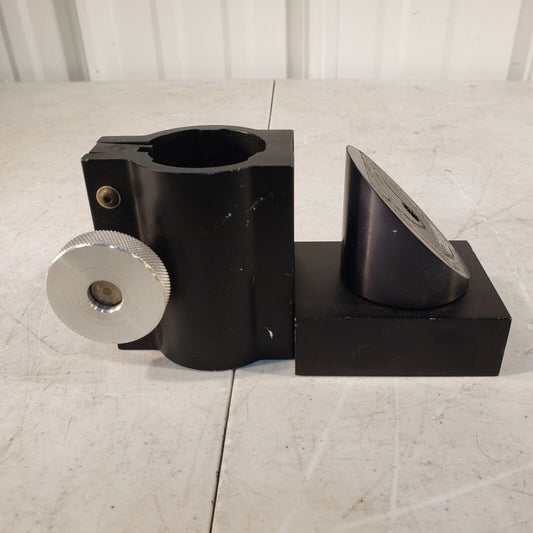 45⁰ Mirror Mount w/ Vertical Geared Adjuster 1-1/2" Diameter Optical Aluminum