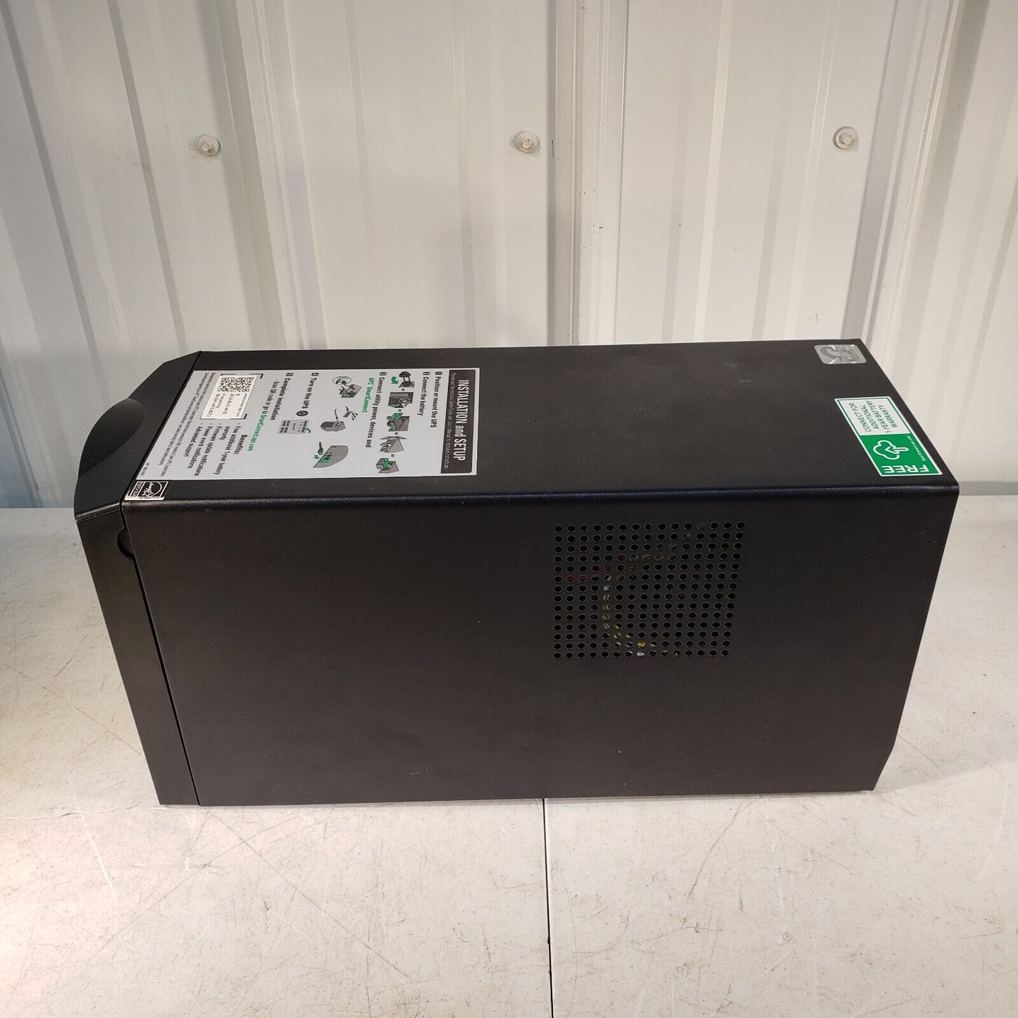 Dell DLT1500C Smart UPS 1000 Watts AC 120V USB Black Power Supply