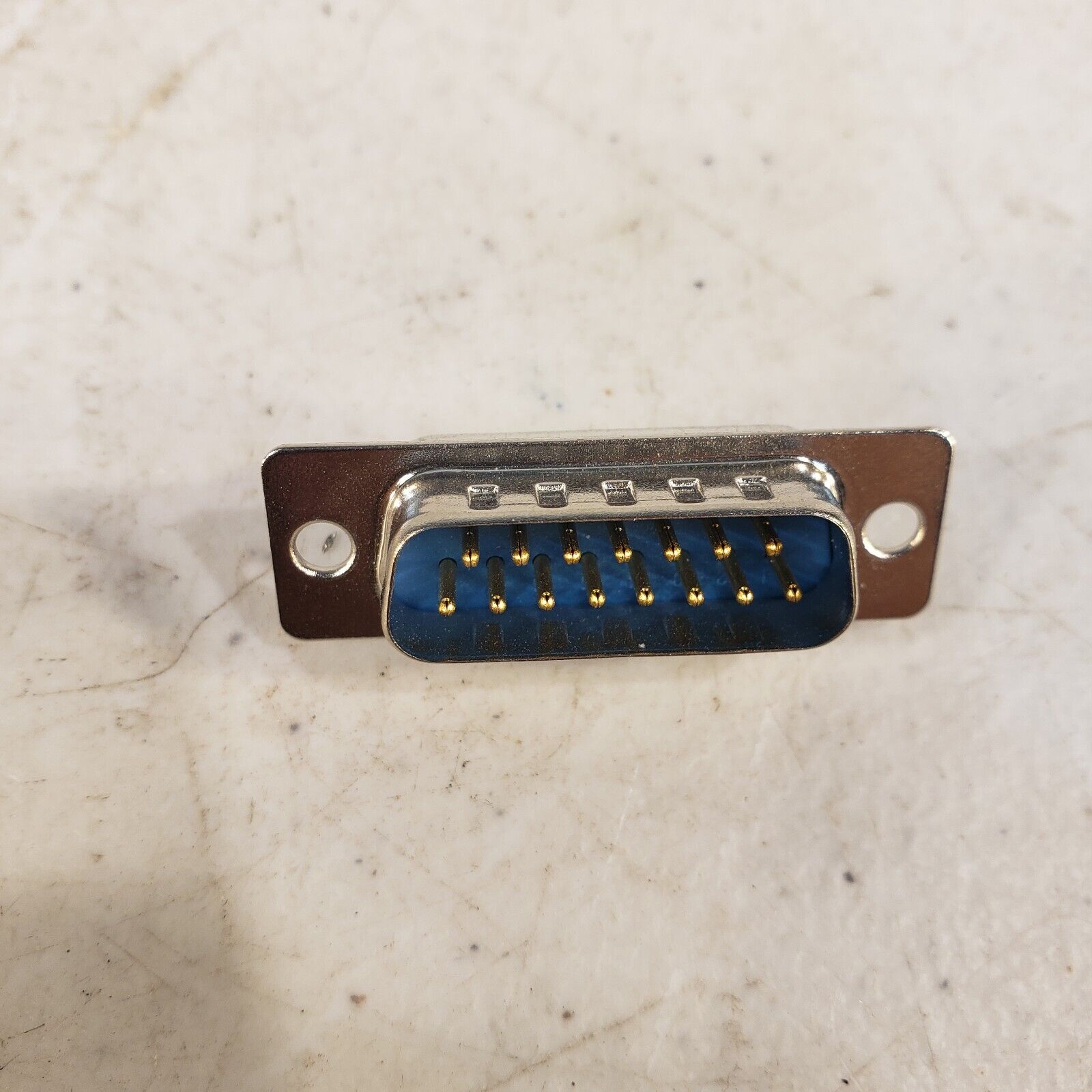 *Pack of 5* Amphenol DB-15 DA-15 15 Pin Male D-Sub Blue – Lab ...