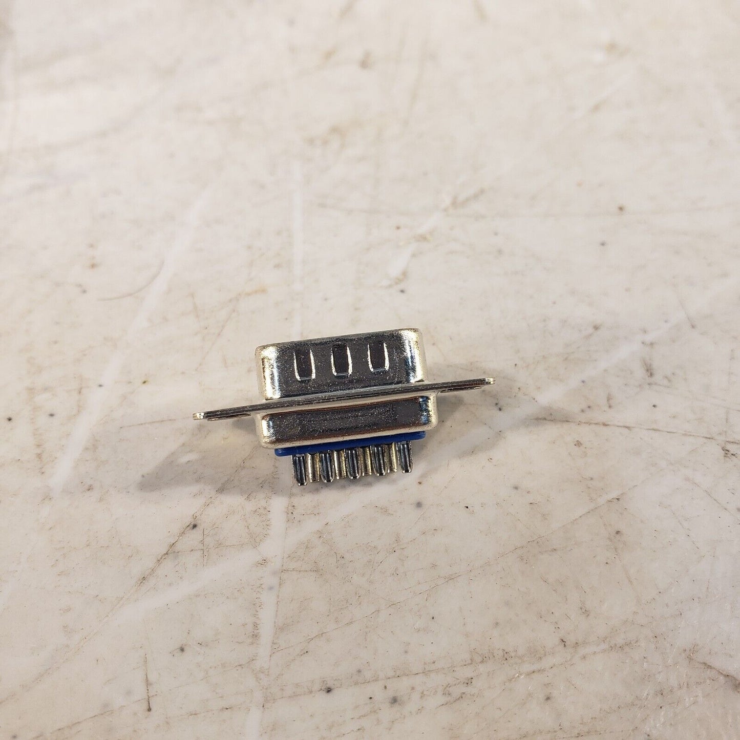 *Pack Of 11* D-Sub 9 Pin Male Connectors DE-9 DB-9 Type Blue/Black DB9 DE9