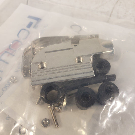 L-Com 15 Pin 90⁰ Degree Angle Metal Hood For D-Sub Connector Type