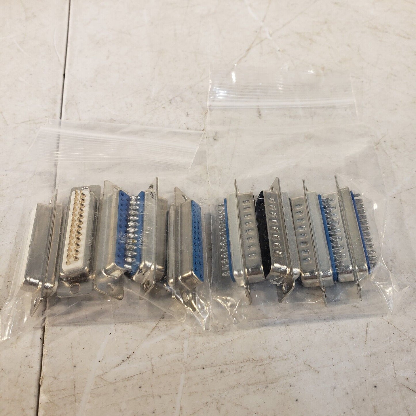 *Pack Of 4 Male And 5 Female* 25 Pin D-Sub Connectors DB-25 DB25