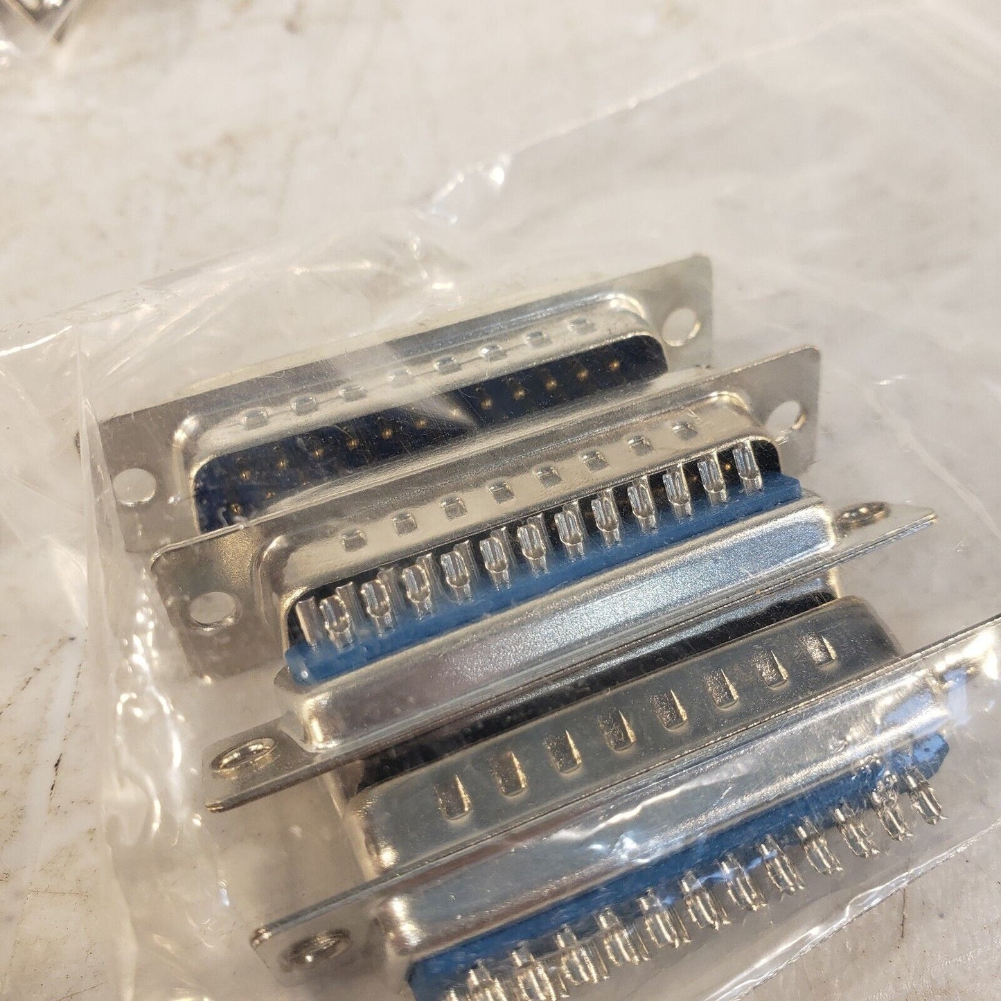 *Pack Of 4 Male And 5 Female* 25 Pin D-Sub Connectors DB-25 DB25