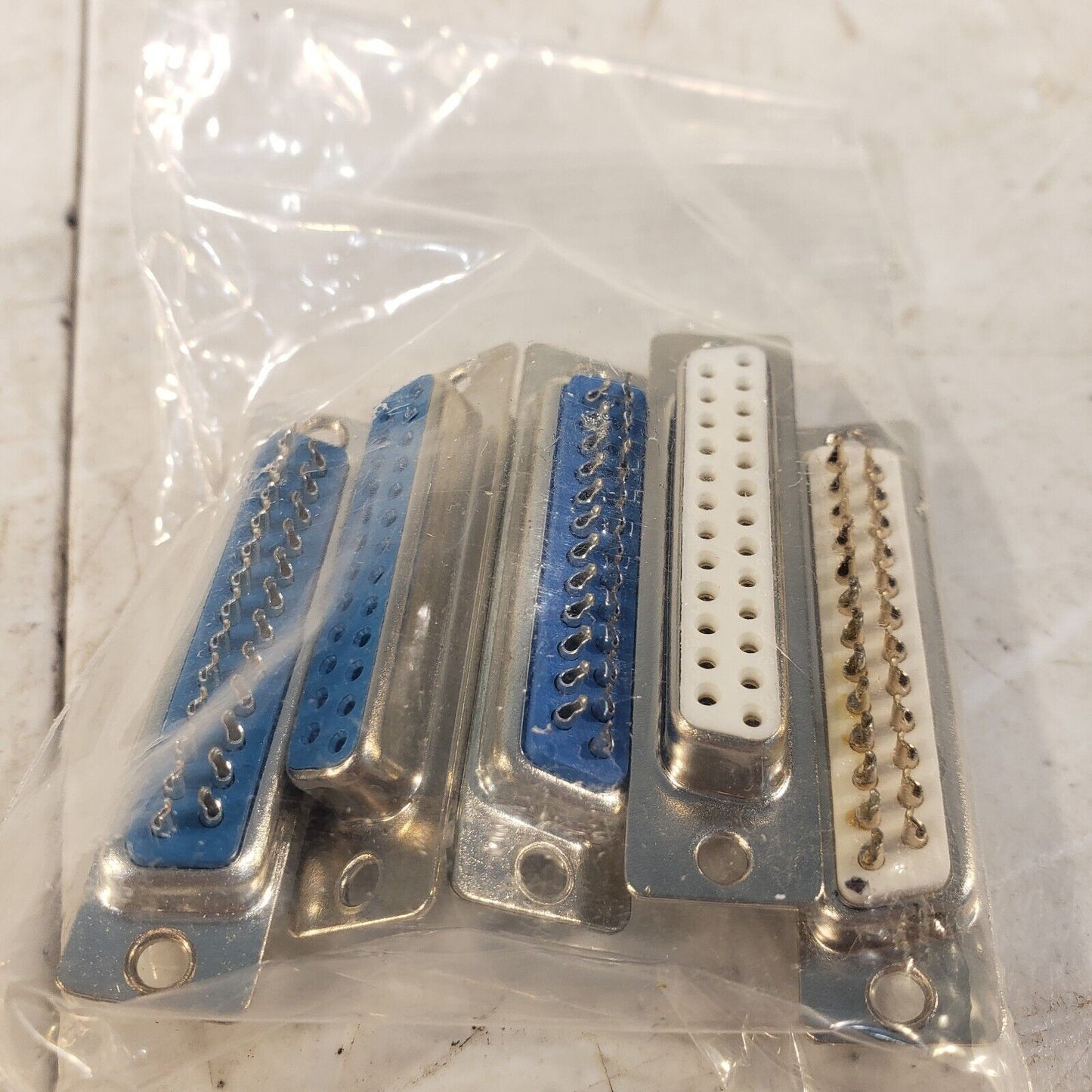 *Pack Of 4 Male And 5 Female* 25 Pin D-Sub Connectors DB-25 DB25