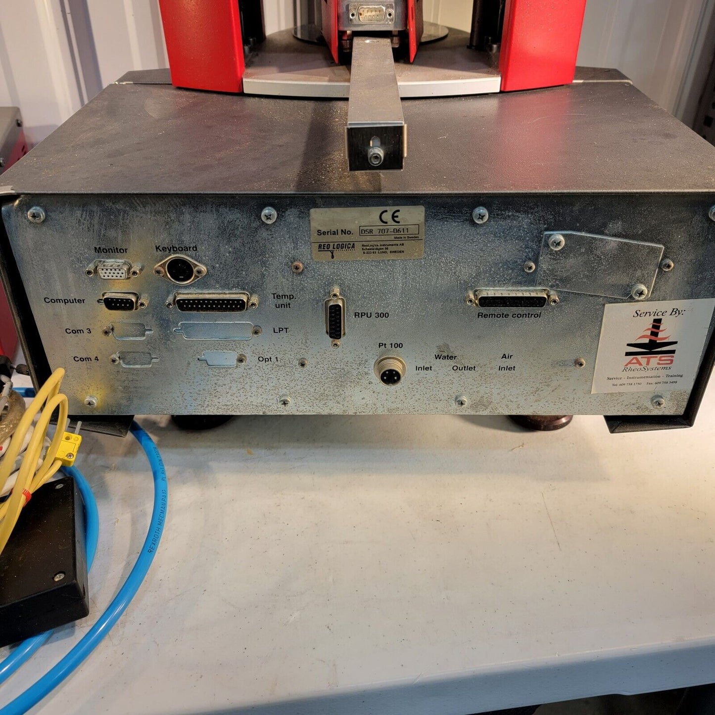 ATS Rheosystems Reologica ViscoTech Dynamic Shear Rheometer Asphalt Testing SHRP