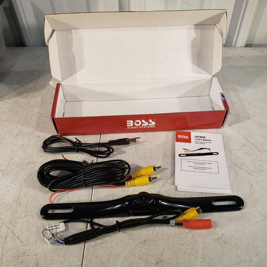 BOSS Audio Systems LPCB36 Car Rearview Backup Camera Top Mounted - Black