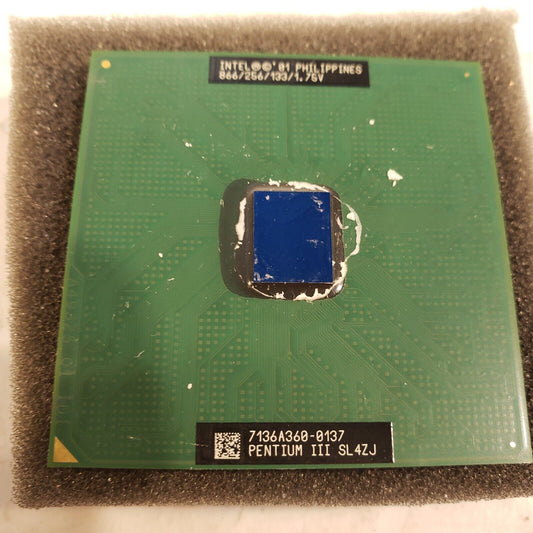 Intel BX80526C866256E Pentium III 866/256/133/1.75V 866MHz 370 Socket CPU
