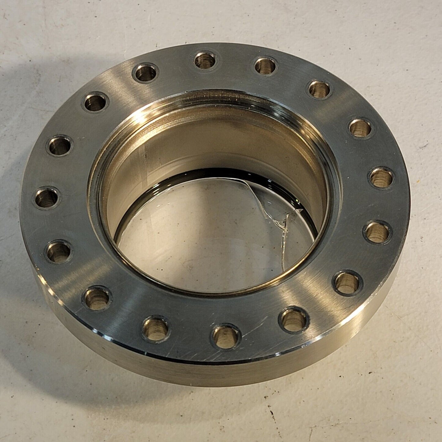 *CRACKED* MDC Recessed Conflat Viewport 6" DN100CF CF Flange High Vacuum