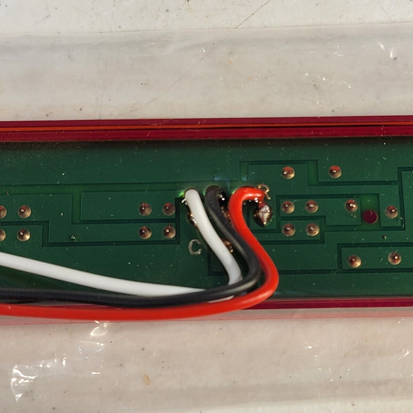 Thinline LED Trailer Tail Light w/ Reflector Optronics OPT 052310 STL-69RRXB 15"