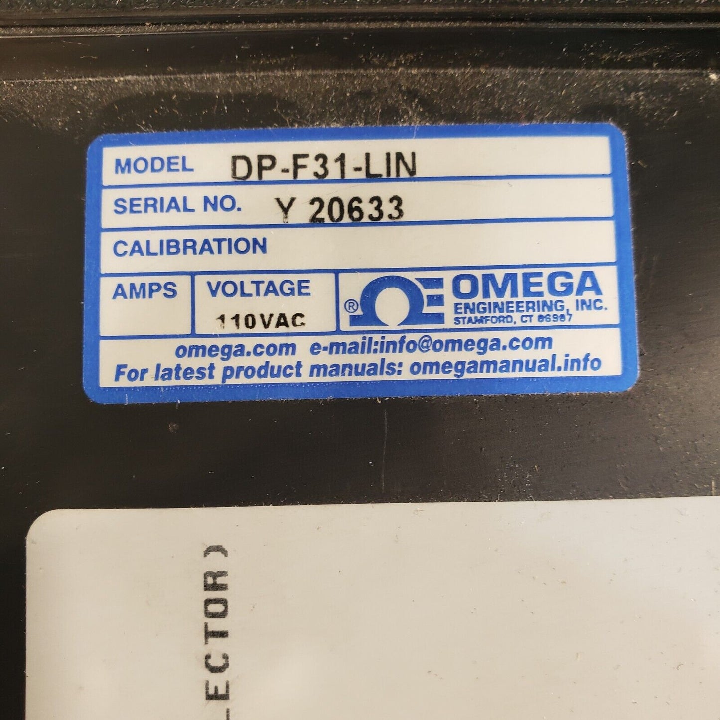 Omega DP-F31-LIN Two Stage Batch Controller/Ratemeter, 2 Relay Outputs