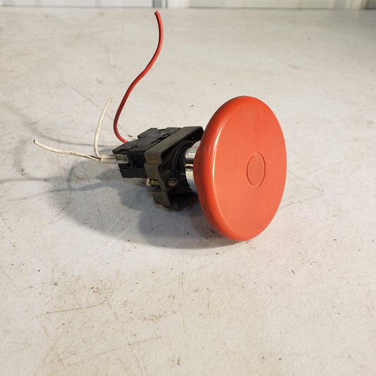 StraPack 0710-110162 Stop Switch Telemecanique ZB2-BE102 Mushroom Button for RQ8