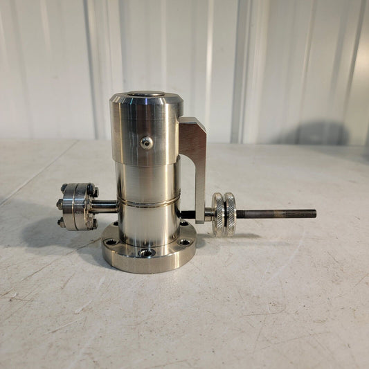 Varian Agilent 951-5106 Variable Leak Vacuum Valve MDC Conflat Flanges 97-87011