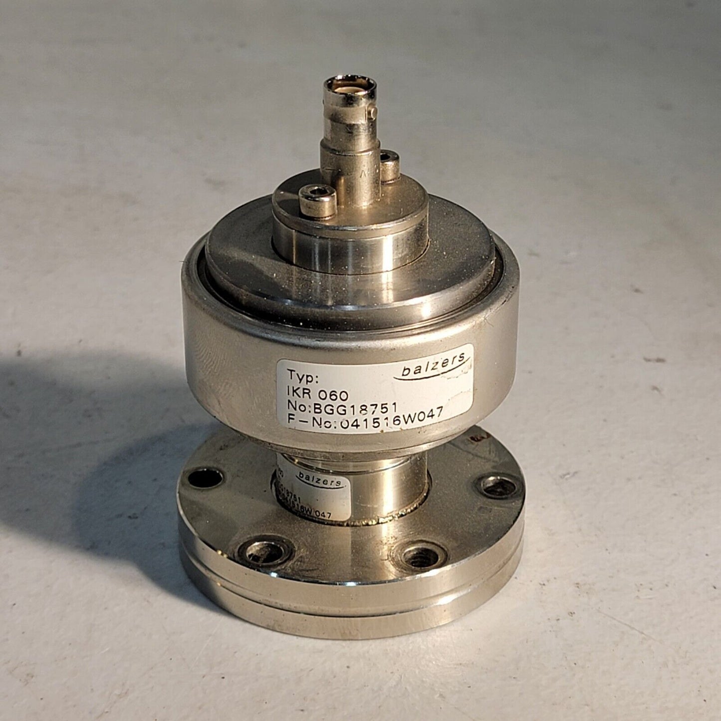 Pfeiffer Balzers IKR 060 Cold Cathode Vacuum Gauge 2.75" CF DN35CF-DN40CF
