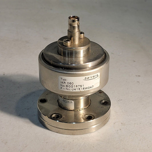 Pfeiffer Balzers IKR 060 Cold Cathode Vacuum Gauge 2.75" CF DN35CF-DN40CF