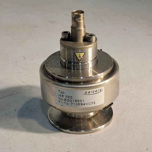 Pfeiffer Balzers IKR 050 Cold Cathode Vacuum Gauge DN 40 ISO-KF KF40 NW40 Flange