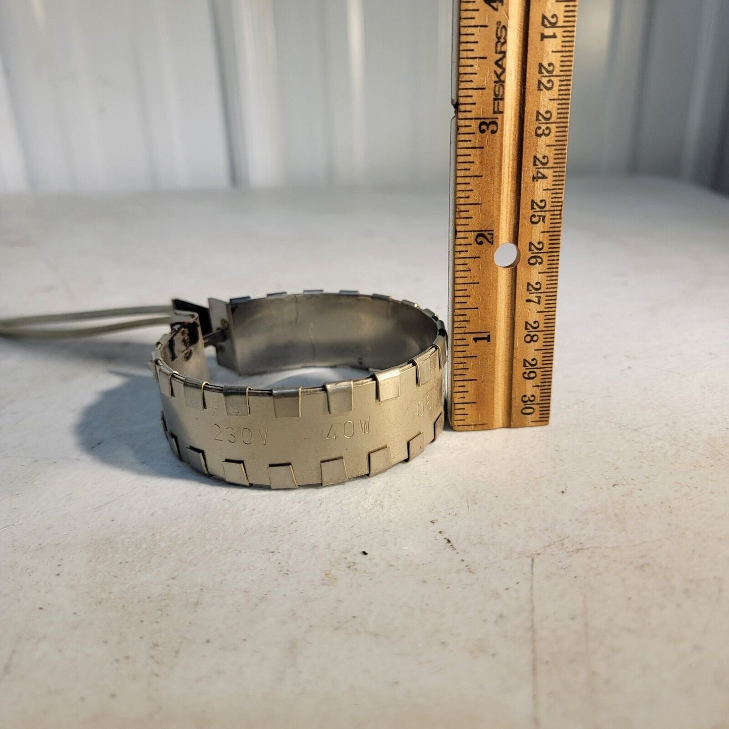 2.75" CF Conflat Flange Bakeout Heater Coil 230v 40W DN35CF-DN40CF Flange Jacket
