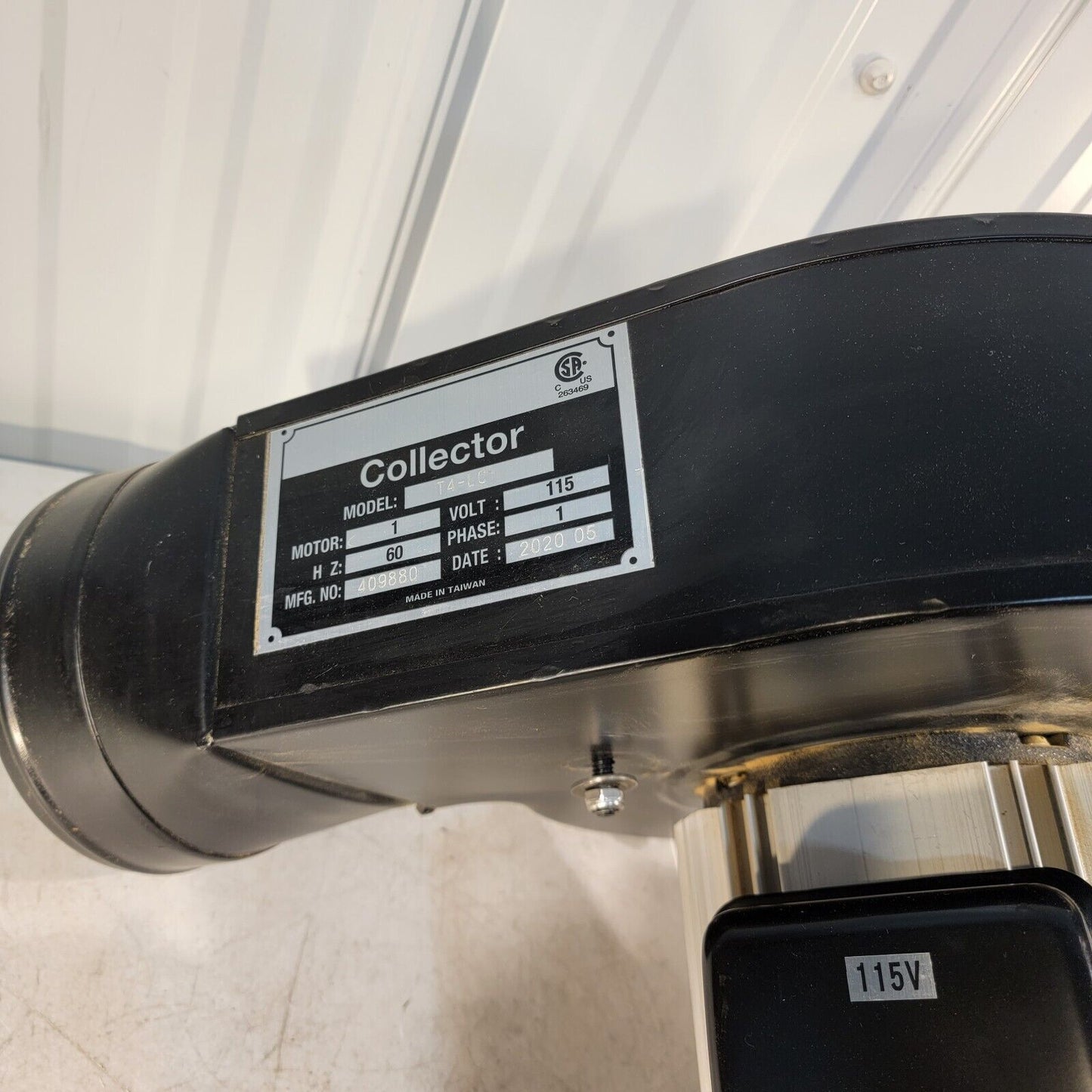 Canna-Trim Leaf Collector System T4-LC Lower Blower Motor Trimmer