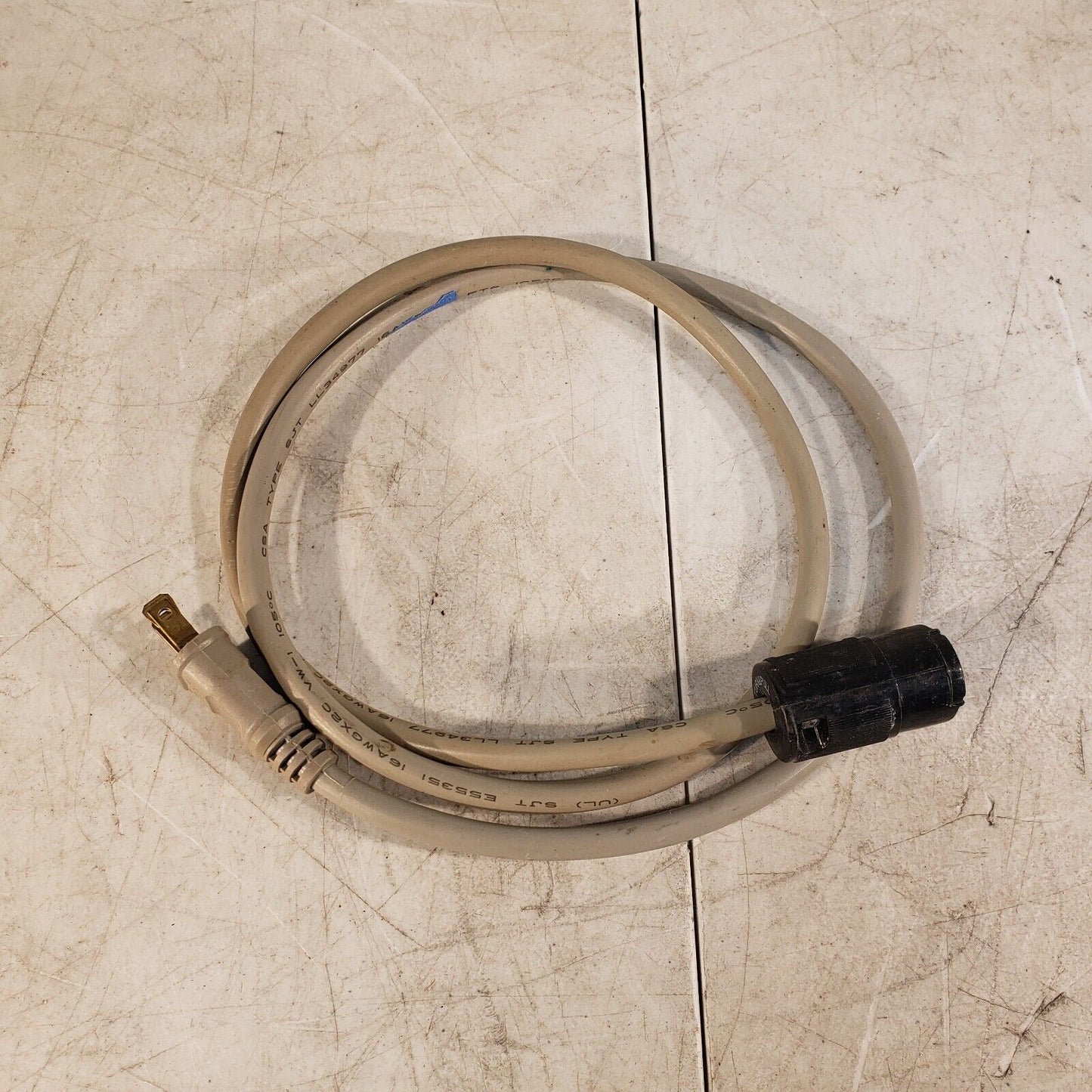 Power Cable For GLAS-COL Fabric Heating Mantels Good Condition 15A 125V