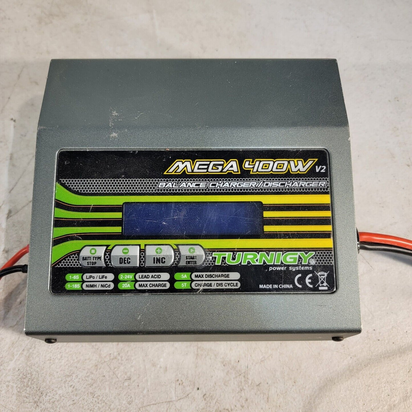 TURNIGY MEGA 400W V2 Lithium Polymer Battery Charger