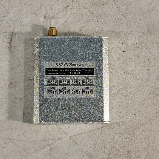 5.8G AV Receiver Drone Imaging 5.8 GHz 12VDC Power