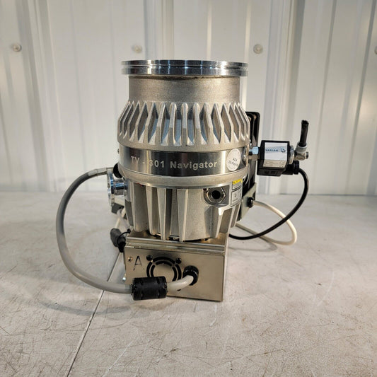 Varian TV-301 Navigator 9698918 UHV Turbo Pump & Controller 9698973 High Vacuum