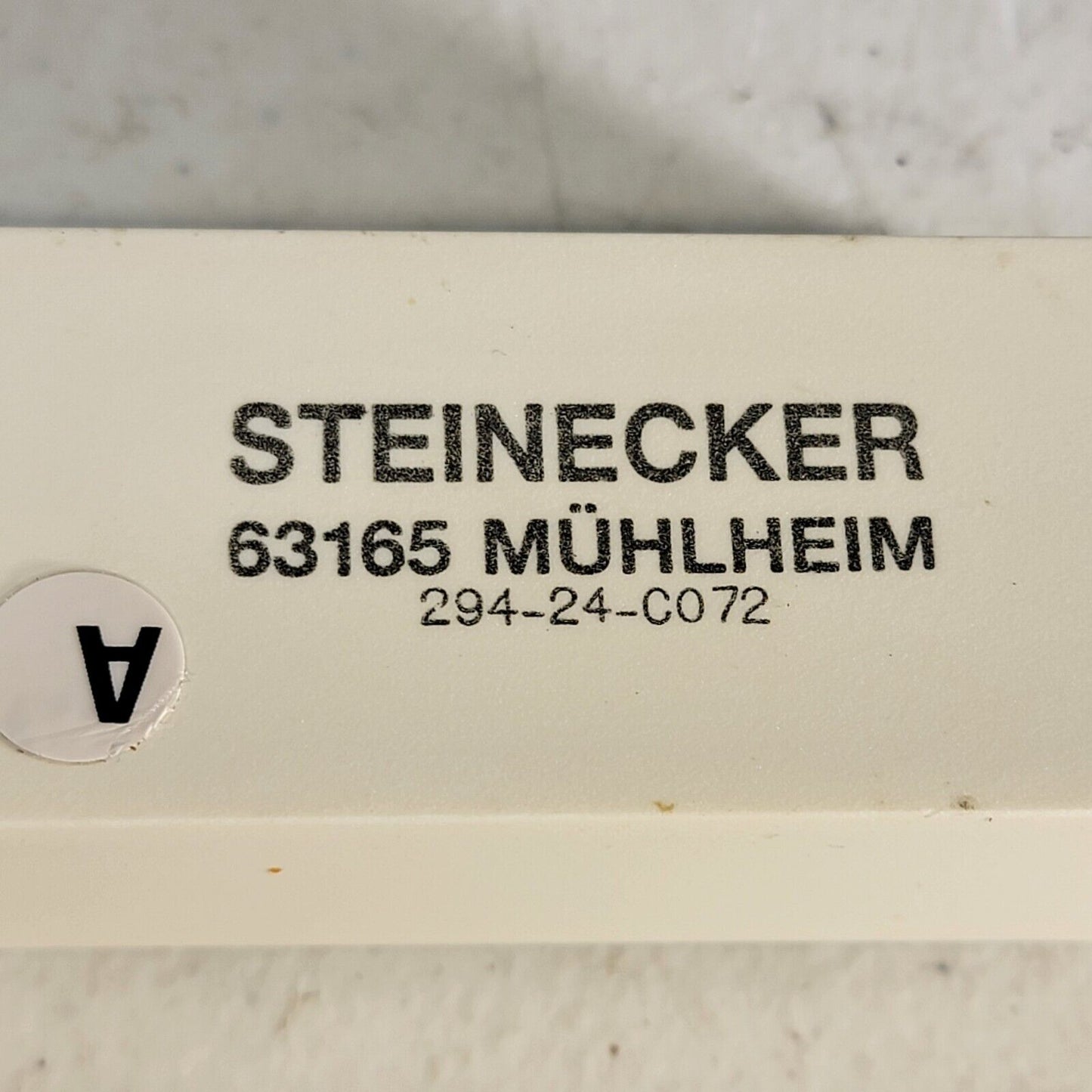Steinecker Mühlheim 10kV DC High Voltage Reed Relay Relais 294-24-C072 24v Drive