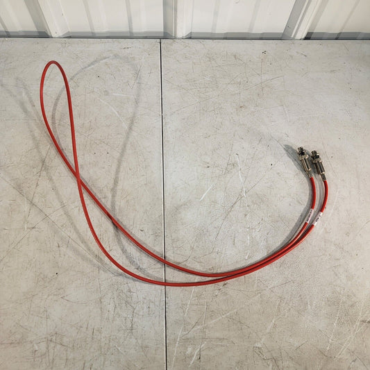 Radiall R317072 SHV Connector 6kV High Voltage Patch Cable 5-Foot Long
