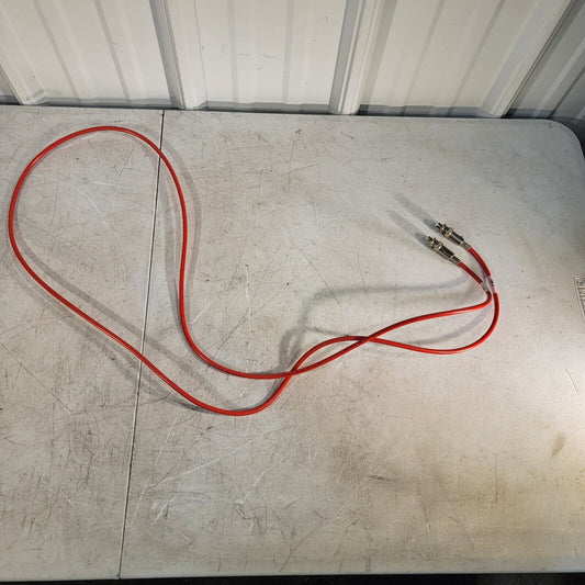 Radiall R317074 SHV Connector 6kV High Voltage Patch Cable 80" Long Sumitomo