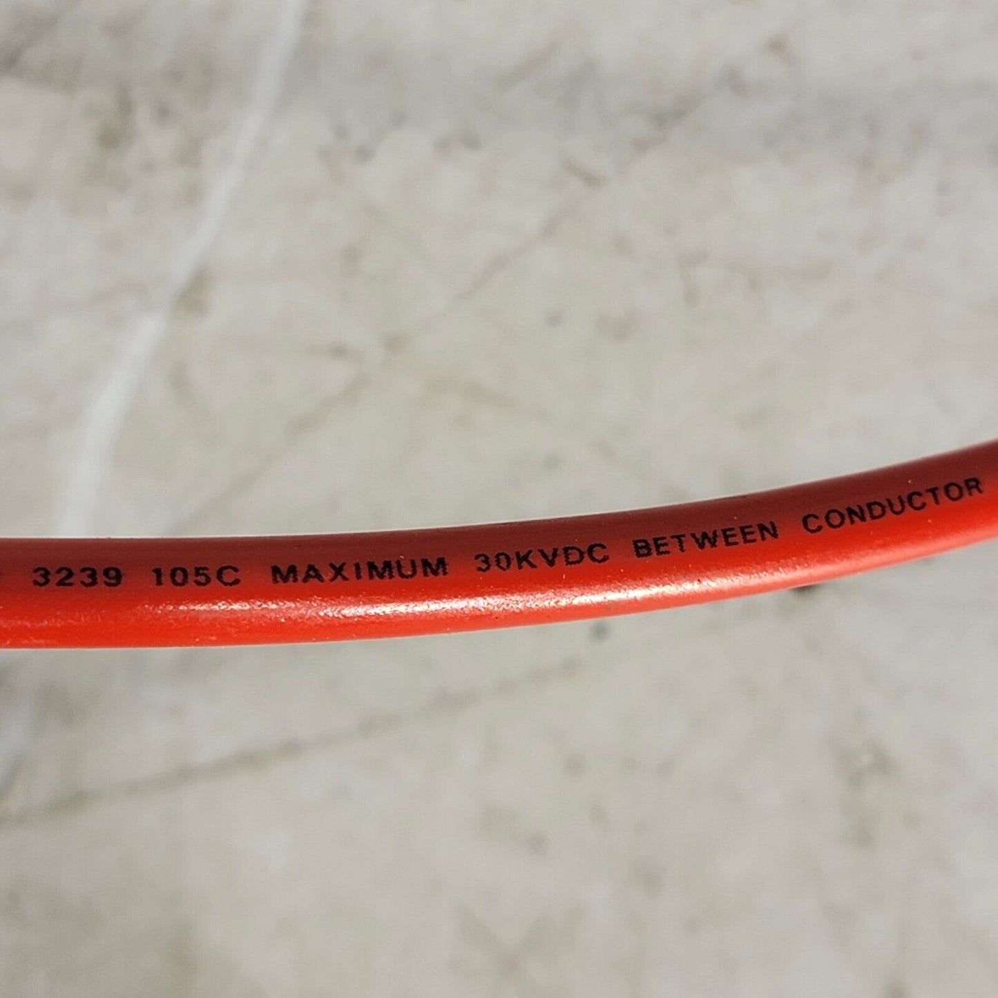 Radiall R317074 SHV Connector 6kV High Voltage Patch Cable 80" Long Sumitomo
