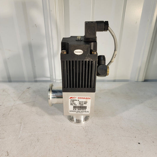 EDWARDS PV25PKA B C41311000 24V 1.25A ANGLE VALVE KF25 NW25