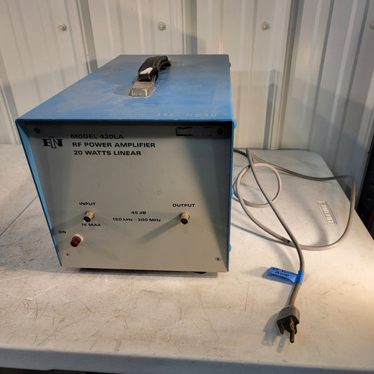 EIN 420LA RF Power Amplifier 20 Watts Linear 45dB 150kHz-300MHz