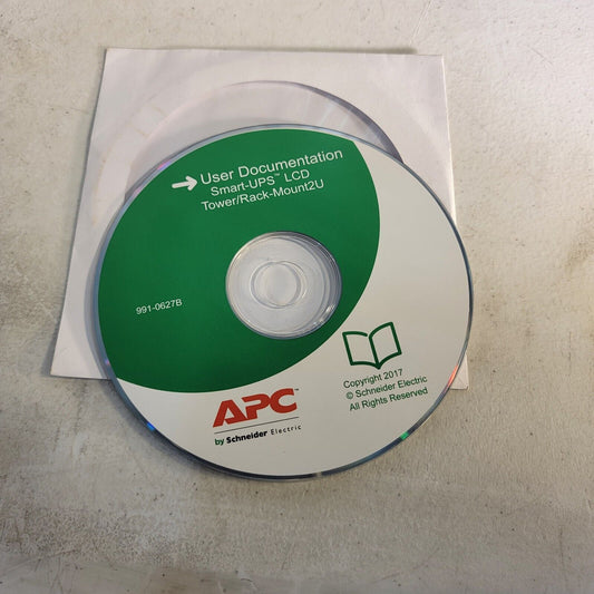 APC Schneider Electric User Documentation Smart-UPS LCD Tower/Rack-Mount2U CD